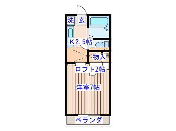 エアリ－ヒルズの物件間取画像